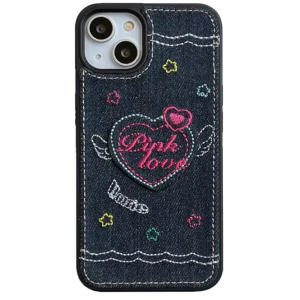 Iphone Cases*Boogzel Clothing Y2K Denim iPhone Case Blue