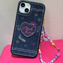 Iphone Cases*Boogzel Clothing Y2K Denim iPhone Case Blue