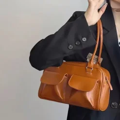 Bags & Purses*Boogzel Clothing Y2K Double Pocket Shoulder Bag