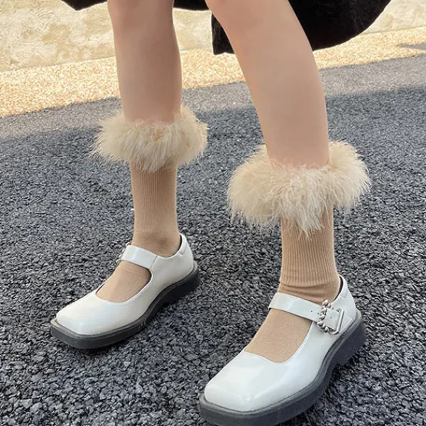 Socks*Boogzel Clothing Y2K Fluffy Socks