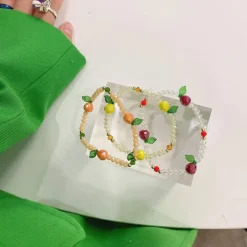 Rings*Boogzel Clothing Y2K Fruit Pearl Ring