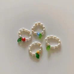 Rings*Boogzel Clothing Y2K Fruit Pearl Ring