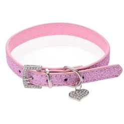 Necklaces & Chokers*Boogzel Clothing Y2K Glitter Choker with Heart Charm