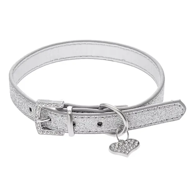 Necklaces & Chokers*Boogzel Clothing Y2K Glitter Choker with Heart Charm