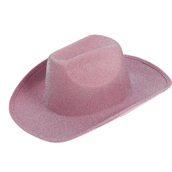Hats*Boogzel Clothing Y2K Glitter Cowgirl Hat