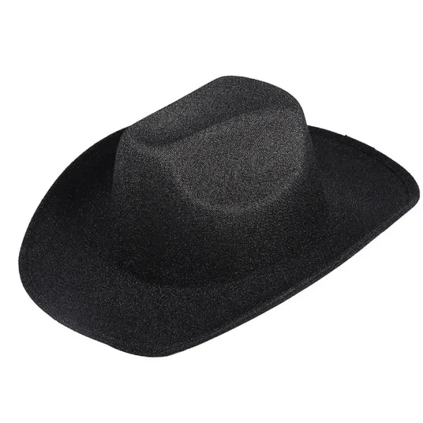 Hats*Boogzel Clothing Y2K Glitter Cowgirl Hat