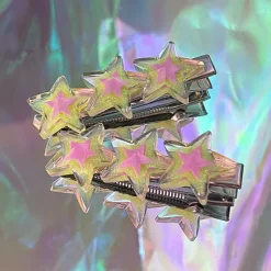 Hair Accessories*Boogzel Clothing Y2K Glitter Star Hair Clip