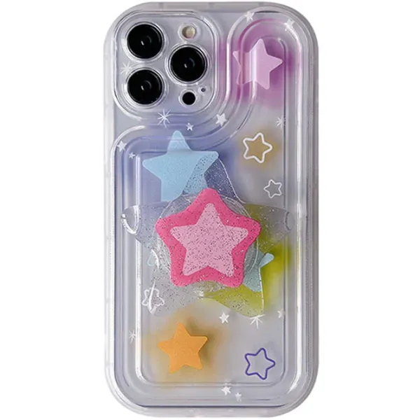 Iphone Cases*Boogzel Clothing Y2K Glitter Star iPhone Case Pink