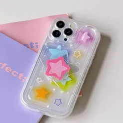 Iphone Cases*Boogzel Clothing Y2K Glitter Star iPhone Case Pink