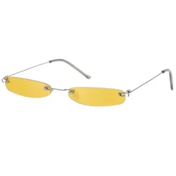 Sunglasses*Boogzel Clothing Y2K Rectangle Skinny Sunglasses