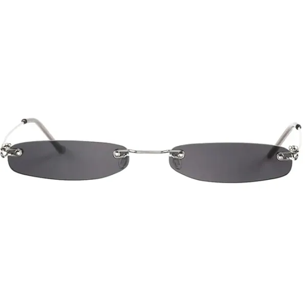 Sunglasses*Boogzel Clothing Y2K Rectangle Skinny Sunglasses