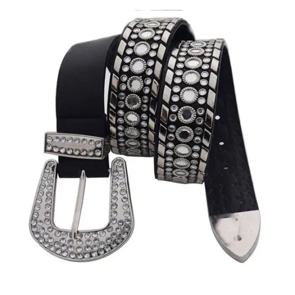 Belts & Chains*Boogzel Clothing Y2K Rhinestone Belt