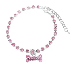 Bracelts*Boogzel Clothing Y2K Rhinestone Dog Bone Bracelet