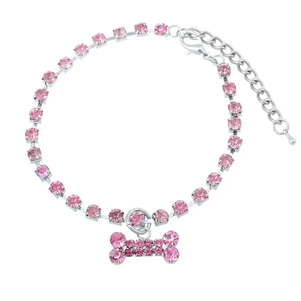 Bracelts*Boogzel Clothing Y2K Rhinestone Dog Bone Bracelet