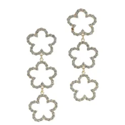 Earrings*Boogzel Clothing Y2K Rhinestone Drop Earrings