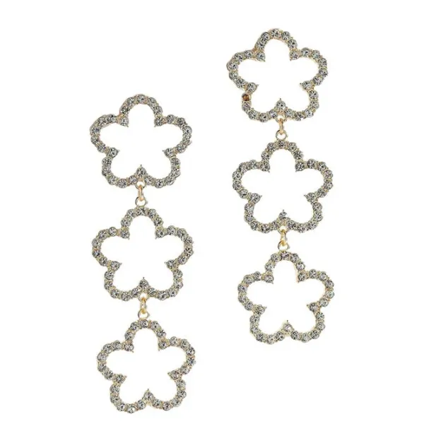 Earrings*Boogzel Clothing Y2K Rhinestone Drop Earrings