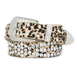 Belts & Chains*Boogzel Clothing Y2K Rhinestone Belt Leopard