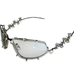 Sunglasses*Boogzel Clothing Y2K Rhinestone Rimless Sunglasses
