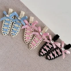 Hair Accessories*Boogzel Clothing Y2K Ribbon Bow Hair Clip