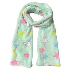 Other*Boogzel Clothing Y2K Star Fluffy Scarf