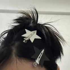 Hair Accessories*Boogzel Clothing Y2K Star Hair Clips Set