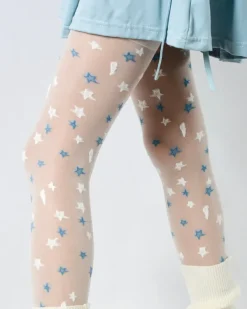 Other*Boogzel Clothing Y2K Star Pattern Tights