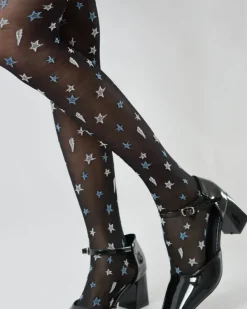 Other*Boogzel Clothing Y2K Star Pattern Tights