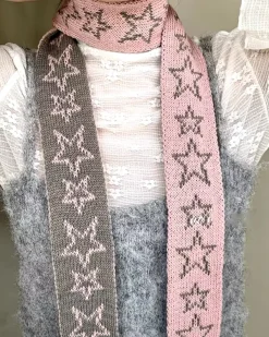 Other*Boogzel Clothing Y2K Star Skinny Scarf