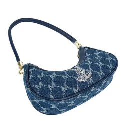 Bags & Purses*Boogzel Clothing Y2K Style Monogram Pattern Denim Bag Blue