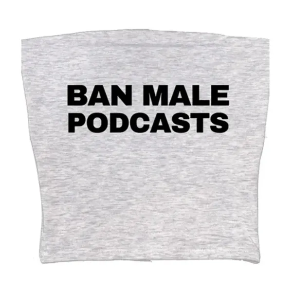 Y2K Tops|Crop Tops*Boogzel Clothing Y2K Style Podcasts Aesthetic Tube Top