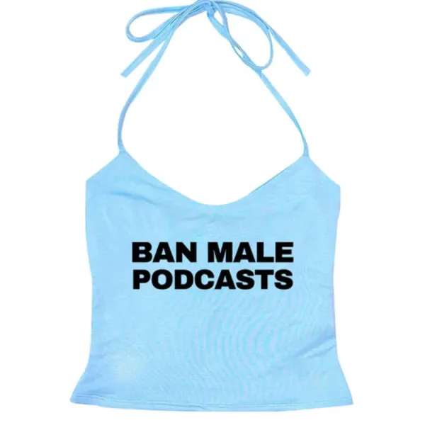 Y2K Tops|Crop Tops*Boogzel Clothing Y2K Style Podcasts Halter Top