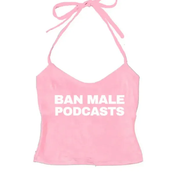 Y2K Tops|Crop Tops*Boogzel Clothing Y2K Style Podcasts Halter Top