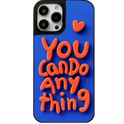 Iphone Cases*Boogzel Clothing You Can Do Anything iPhone Case Blue/orange