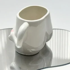 Aesthetic Kitchen|Aesthetic Room Decor*Boogzel Clothing Yummy Tummy Ceramic Mug White