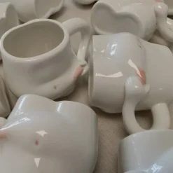 Aesthetic Kitchen|Aesthetic Room Decor*Boogzel Clothing Yummy Tummy Ceramic Mug White