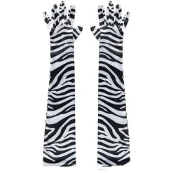 Other*Boogzel Clothing Zebra Pattern Gloves