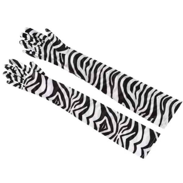 Other*Boogzel Clothing Zebra Pattern Gloves